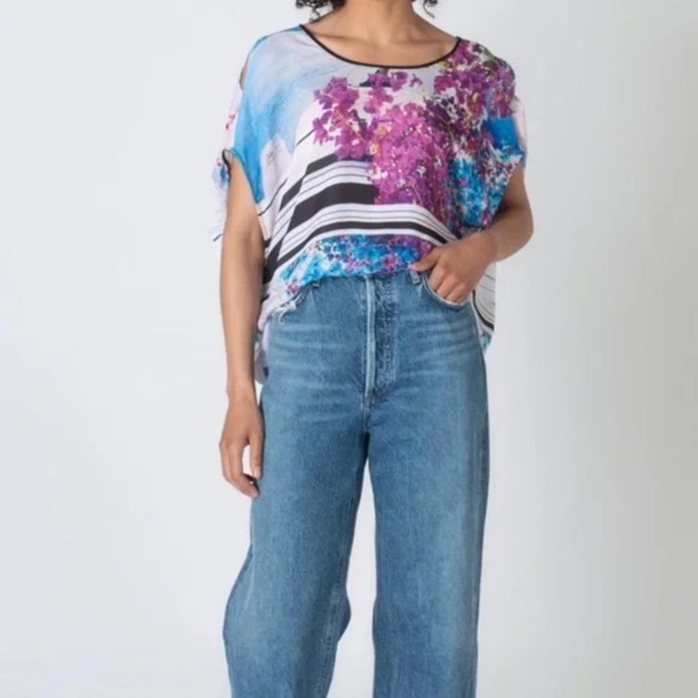 Clover Canyon. Tunic Blouse. Size XS.